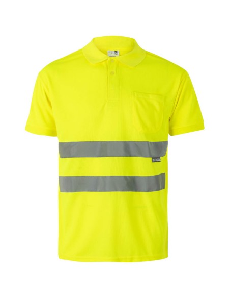 Polo de Trabajo Manga Corta Velilla 172 | 100% Algodón Piqué