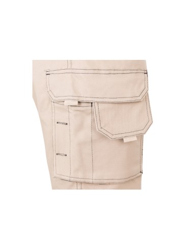 Bermudas Canvas Stretch con Bolsillos Flotantes...