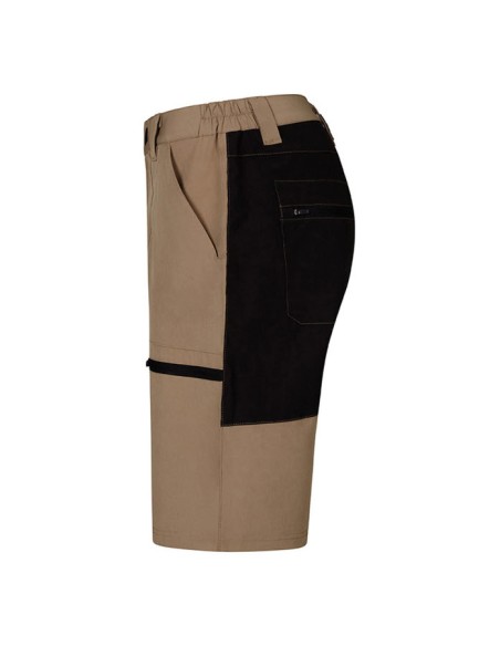 Bermuda de Trabajo Velilla 103032S Stretch – Tipo Trekking Bicolor