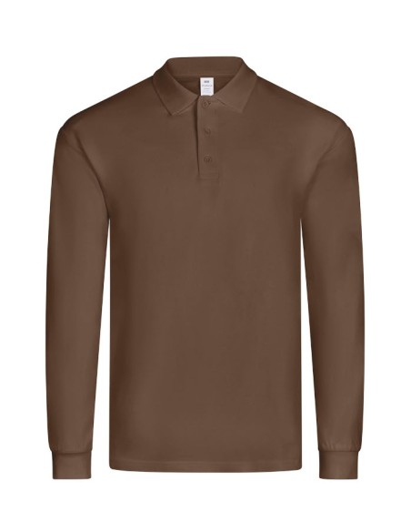 Polo Manga Larga HOBART PL200UC | Unisex y Resistente | Más Protección Laboral