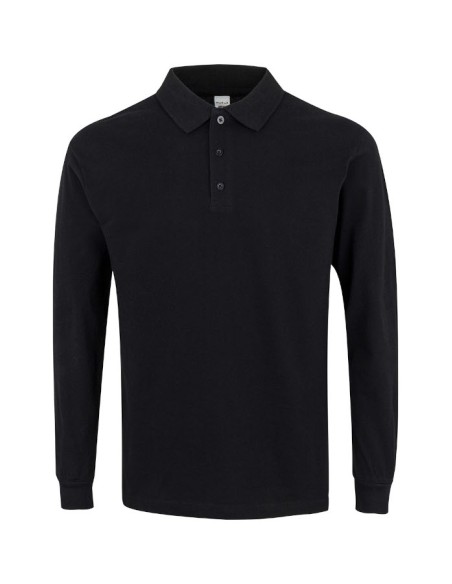 Polo Manga Larga HOBART PL200UC | Unisex y Resistente | Más Protección Laboral