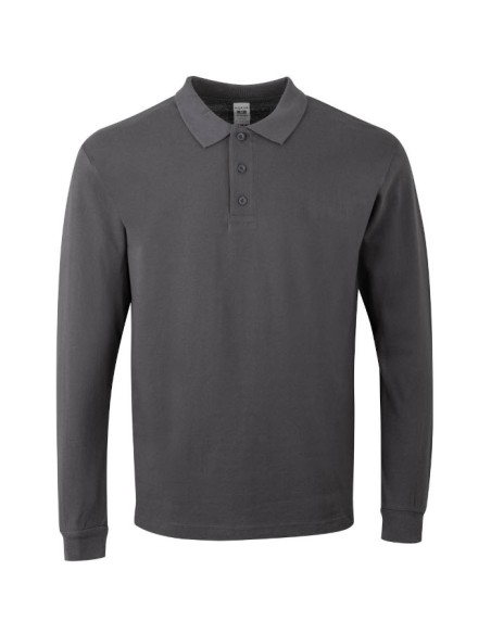 Polo Manga Larga HOBART PL200UC | Unisex y Resistente | Más Protección Laboral