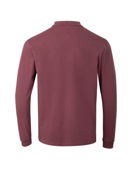 Polo Manga Larga HOBART PL200UC | Unisex y Resistente | Más Protección Laboral