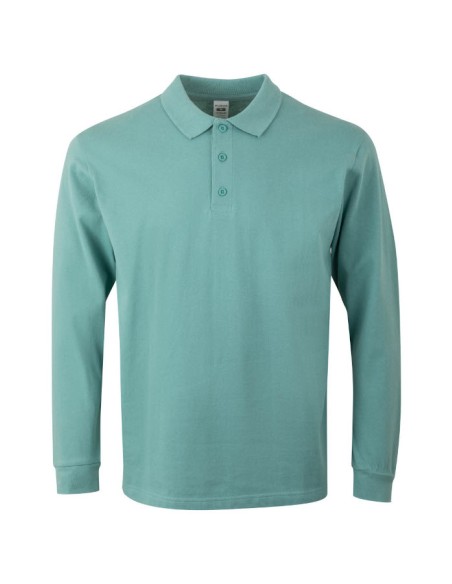 Polo Manga Larga HOBART PL200UC | Unisex y Resistente | Más Protección Laboral