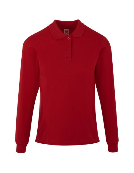 Polo Manga Larga Mujer HOBART WOMAN PL200WC