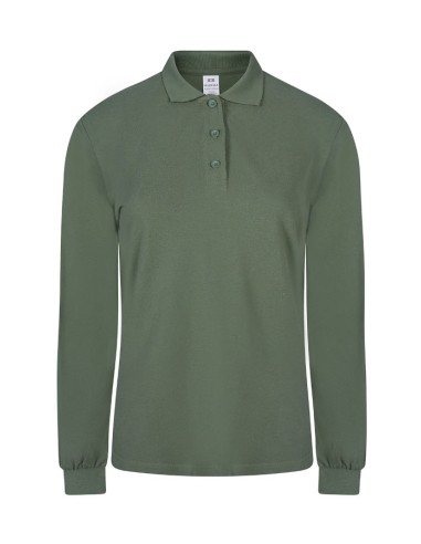 Polo Manga Larga Mujer HOBART WOMAN PL200WC
