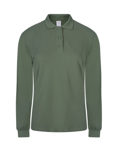 Polo Manga Larga Mujer HOBART WOMAN PL200WC