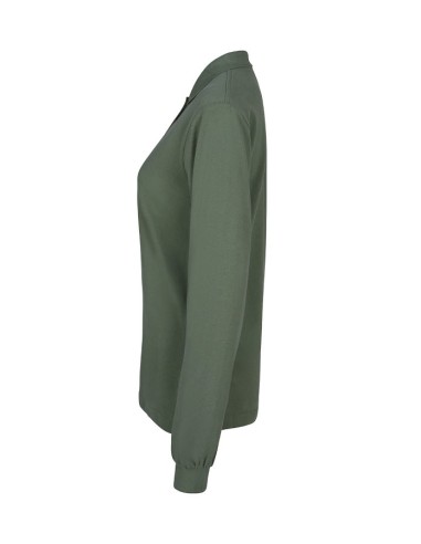 Polo Manga Larga Mujer HOBART WOMAN PL200WC