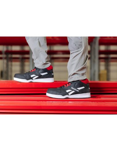 Botas de seguridad deportivas Reebok BB4500 Black Red IB4132 S3S