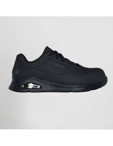 Detalle de camara de aire Skech-Air y suela antideslizante en zapatilla Skechers Doltin