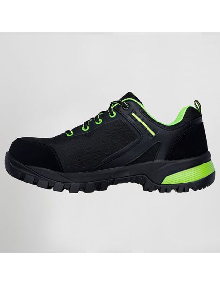 Zapatilla de seguridad para hombre Skechers Elgi SK200188EC S3L FO VERDE