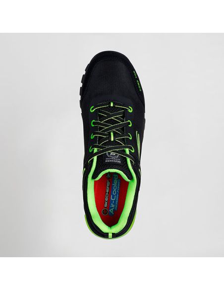 Zapatilla de seguridad para hombre Skechers Elgi SK200188EC S3L FO VERDE