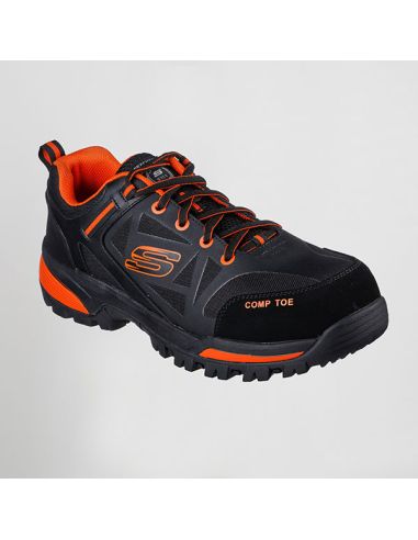 Zapatilla de seguridad para hombre Skechers Elgi SK200188EC S3L FO NARANJA