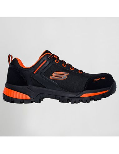 Zapatilla de seguridad para hombre Skechers Elgi SK200188EC S3L FO NARANJA