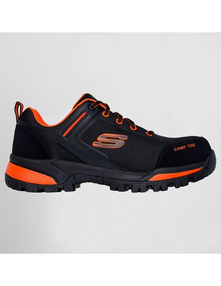 Zapatilla de seguridad para hombre Skechers Elgi SK200188EC S3L FO NARANJA
