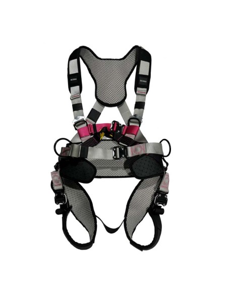 Arnes anticaidas Accesus A52PRO con cinturon de posicionamiento giratorio norma EN 361