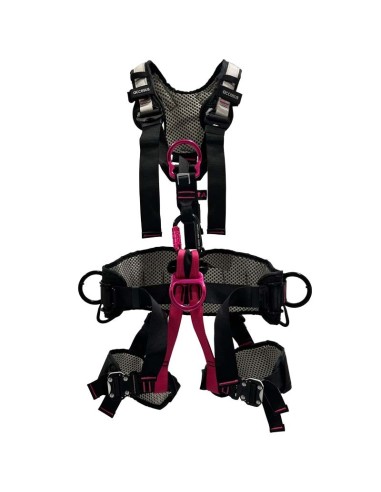 Arnes de suspension integral Accesus A72PRO con hebillas automaticas norma EN 361