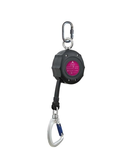 Anticaídas retráctil de cinta Accesus ANRH3 3 METROS con carcasa de nylon norma EN 360