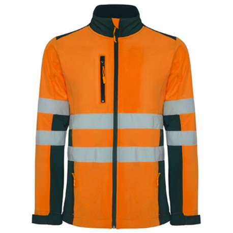 CHAQUETA SOFTSHELL ALTA VISIBILIDAD ANTARES