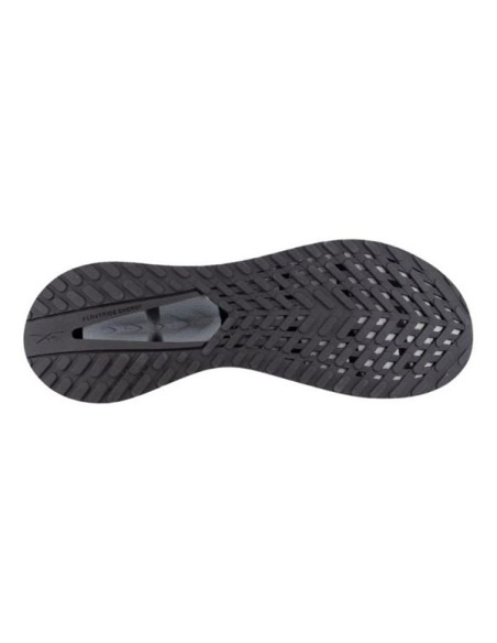 Detalle de suela Floatride en Zig y empeine de malla textil Reebok IB3031