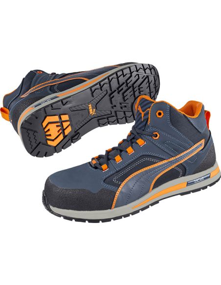 PUMA CROSSTWIST S3 HRO AZUL/NARANJA