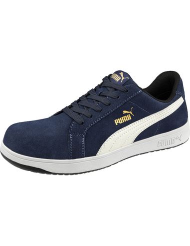 PUMA ICONIC SUEDE LOW S1PL AZUL