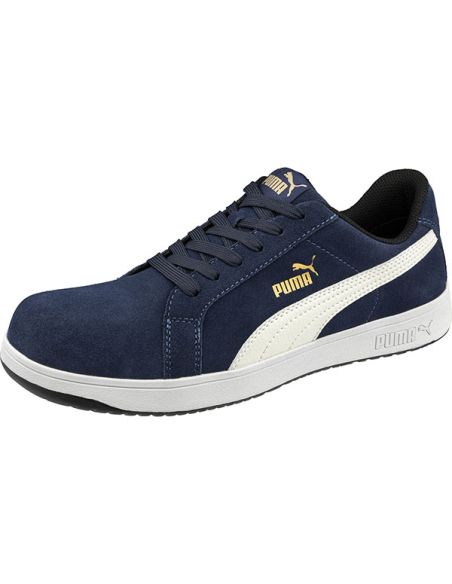 PUMA ICONIC SUEDE LOW S1PL AZUL