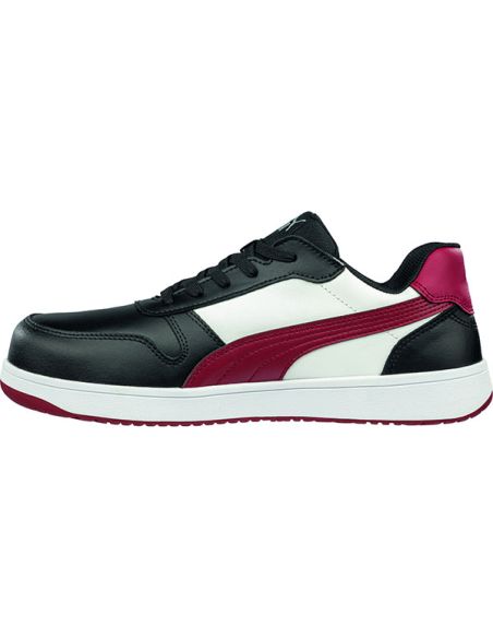 PUMA FRONTCOURT LOW S3L NEGRO/BLANCO