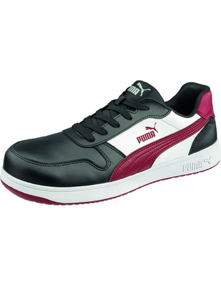PUMA FRONTCOURT LOW S3L NEGRO/BLANCO