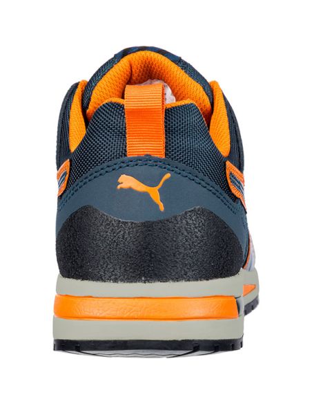 PUMA CROSSTWIST LOW S3 HRO AZUL/NARANJA