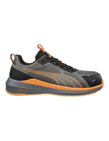 PUMA SLIDE GREY/NARANJA LOW S1PS