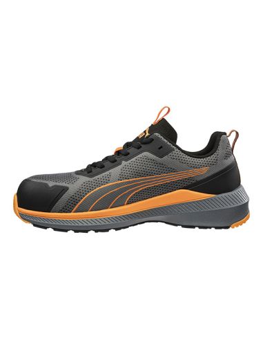PUMA SLIDE GREY/NARANJA LOW S1PS