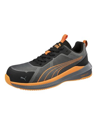 PUMA SLIDE GREY/NARANJA LOW S1PS