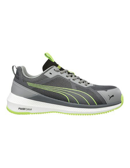 PUMA SLIDE GREY/VERDE LOW S1PS