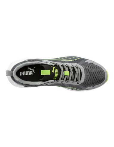 PUMA SLIDE GREY/VERDE LOW S1PS