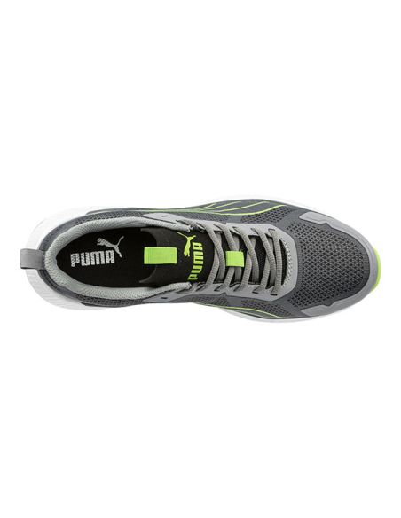PUMA SLIDE GREY/VERDE LOW S1PS