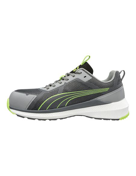 PUMA SLIDE GREY/VERDE LOW S1PS