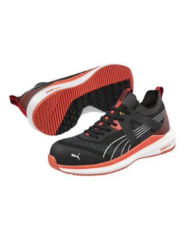 PUMA TURBO BK/RD LOW S1PS NEGRO/ROJO