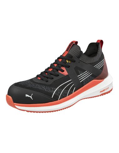 PUMA TURBO BK/RD LOW S1PS NEGRO/ROJO
