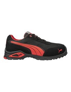 PUMA MADRID LOW S1PL FO SR NEGRO/ROJO