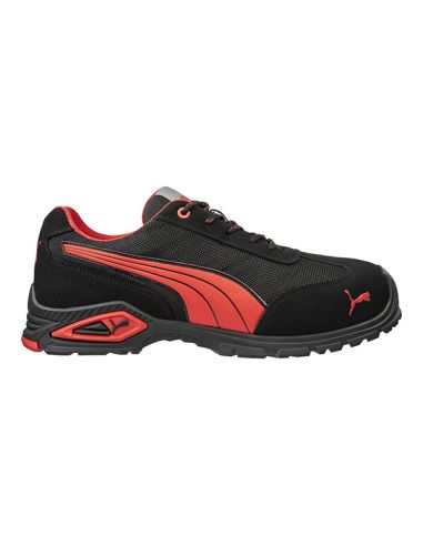 PUMA MADRID LOW S1PL FO SR NEGRO/ROJO