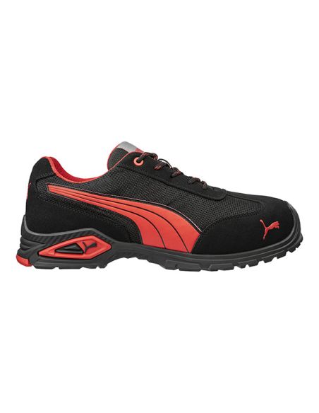 PUMA MADRID LOW S1PL FO SR NEGRO/ROJO