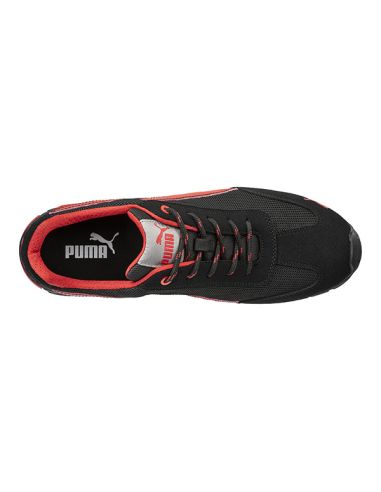 PUMA MADRID LOW S1PL FO SR NEGRO/ROJO