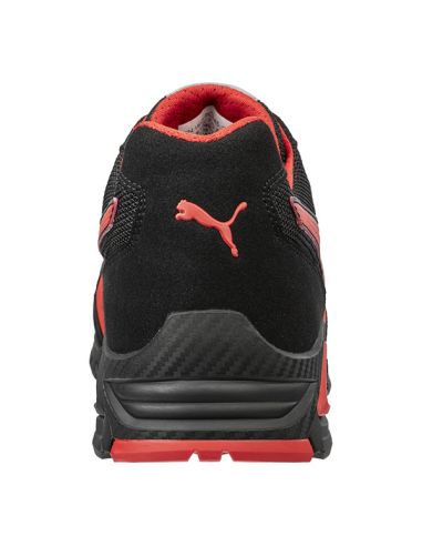 PUMA MADRID LOW S1PL FO SR NEGRO/ROJO