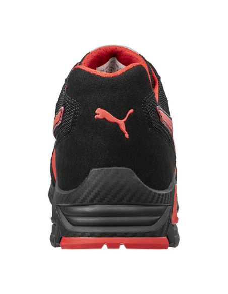 PUMA MADRID LOW S1PL FO SR NEGRO/ROJO