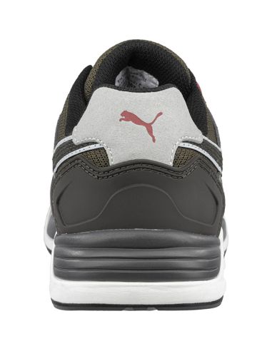 PUMA FRONTSIDE LOW S1P MARRON/VERDE
