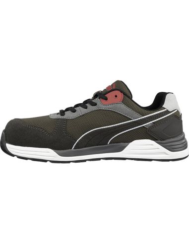 PUMA FRONTSIDE LOW S1P MARRON/VERDE