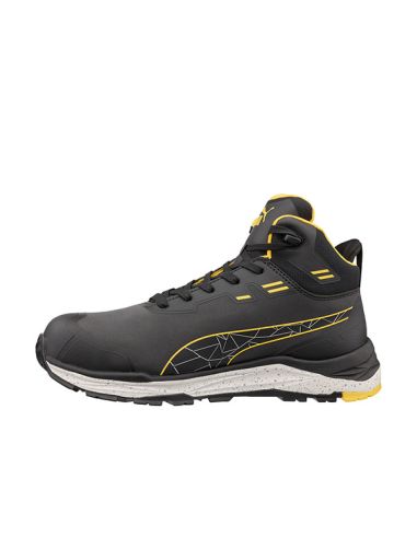 PUMA XPLORE ANTHRACITE/YELLOW MID S3S ESD FO HRO SR