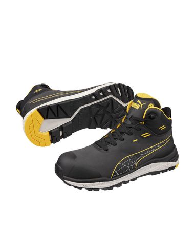 PUMA XPLORE ANTHRACITE/YELLOW MID S3S ESD FO HRO SR