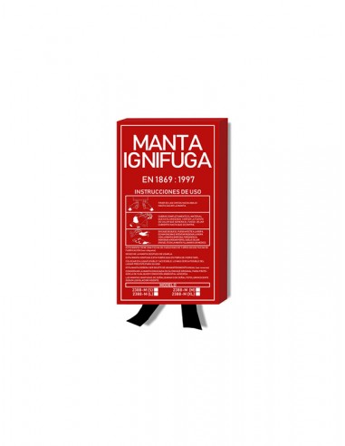 Manta ignífuga apaga-fuegos 180x180 CM 2388MSIN